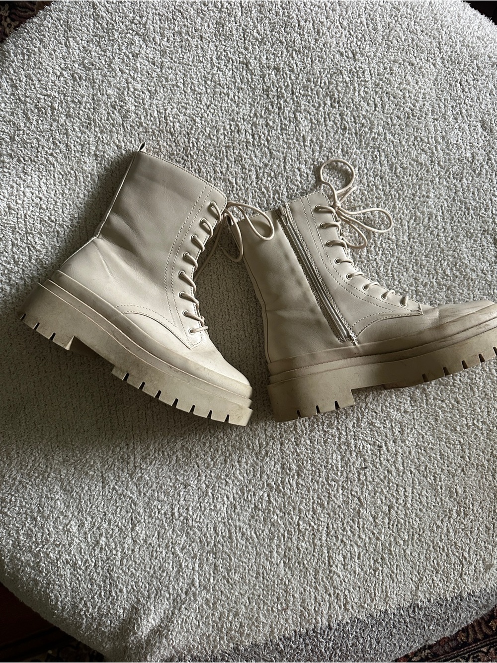 Steve Madden Platform Combat Boots